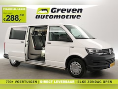 Volkswagen Transporter - 2.0 TDI 140PK L2H1 | 62dKM | DC | 6 Zits | Airco | Trekhaak | Elektrpakket