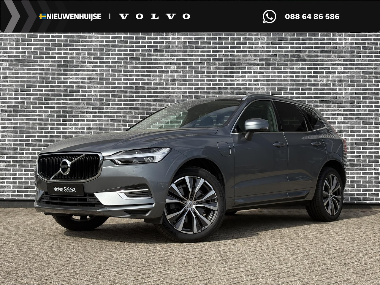 Volvo XC60 - 2.0 T8 Twin Engine AWD Momentum Pro | Plug-in Hybrid (PHEV) | Harman Kardon Audio | Head-u - AutoWereld.nl