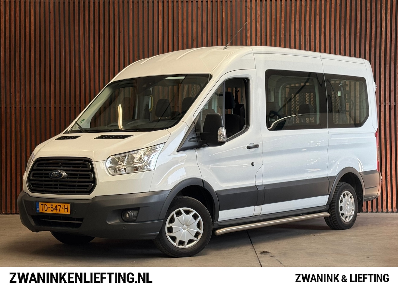Ford Transit - 310 2.0 TDCI ROLSTOEL met Lift 9+1 NAVI-PDC-CRUISE-AIRCO - AutoWereld.nl