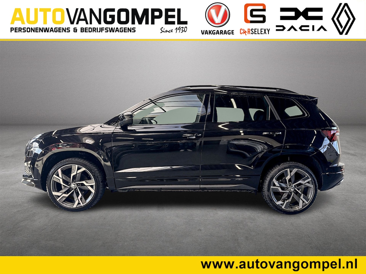 Skoda Karoq - 1.5 TSI ACT Sportline Business | PANORAMADAK | 360 CAMERA | WINTERPACK | KEYLESS | NAVI | - AutoWereld.nl
