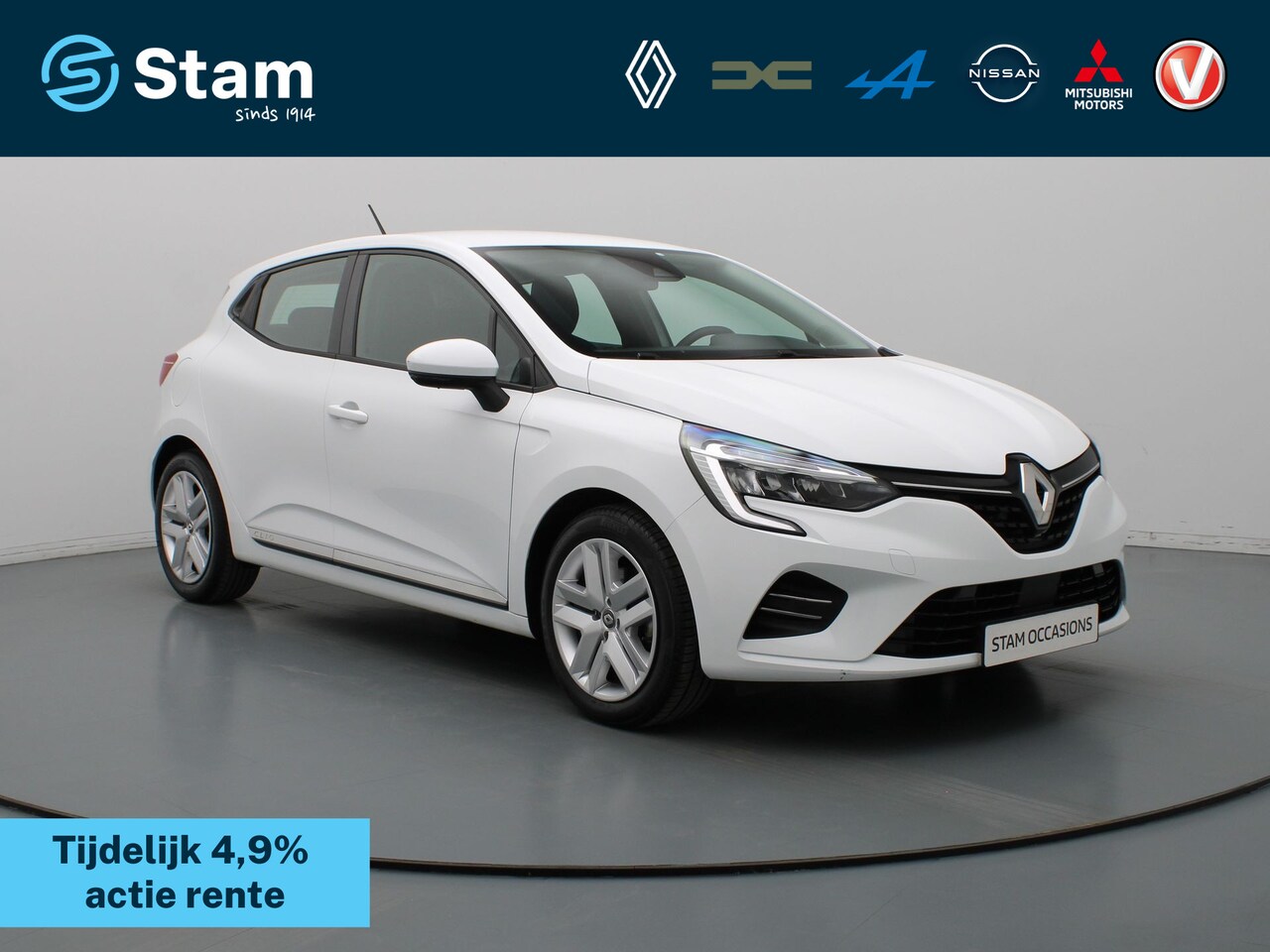 Renault Clio - 1.6 E-Tech Hybrid 140 Zen Airco | Cruise | Carplay | Parkeersens. achter - AutoWereld.nl