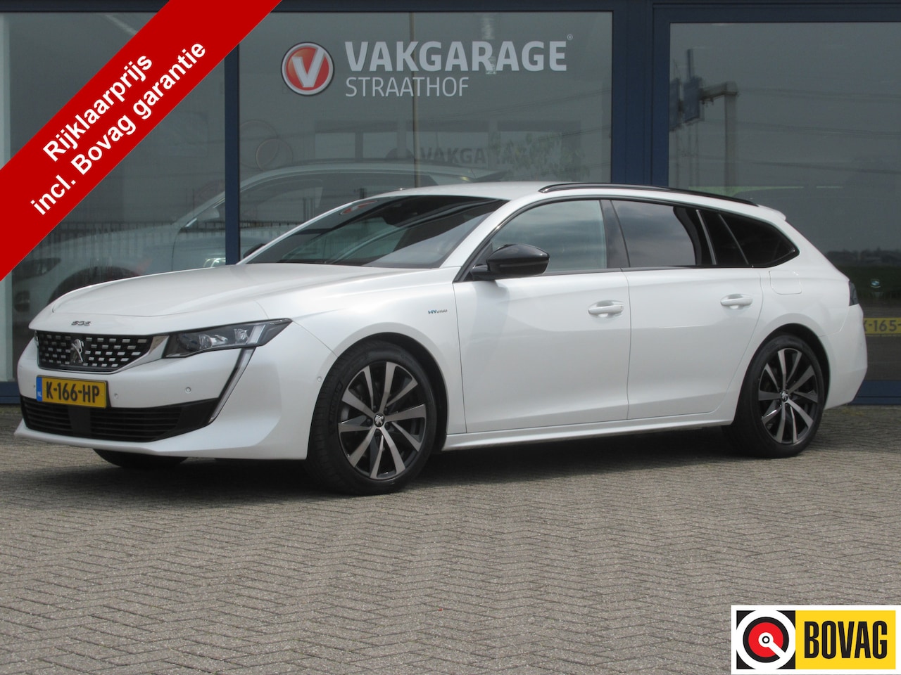 Peugeot 508 SW - 1.6 Plug-in HYbrid GT Line Avantage, Afn. Trekhaak / Camera 360 / Carplay + Android Auto / - AutoWereld.nl