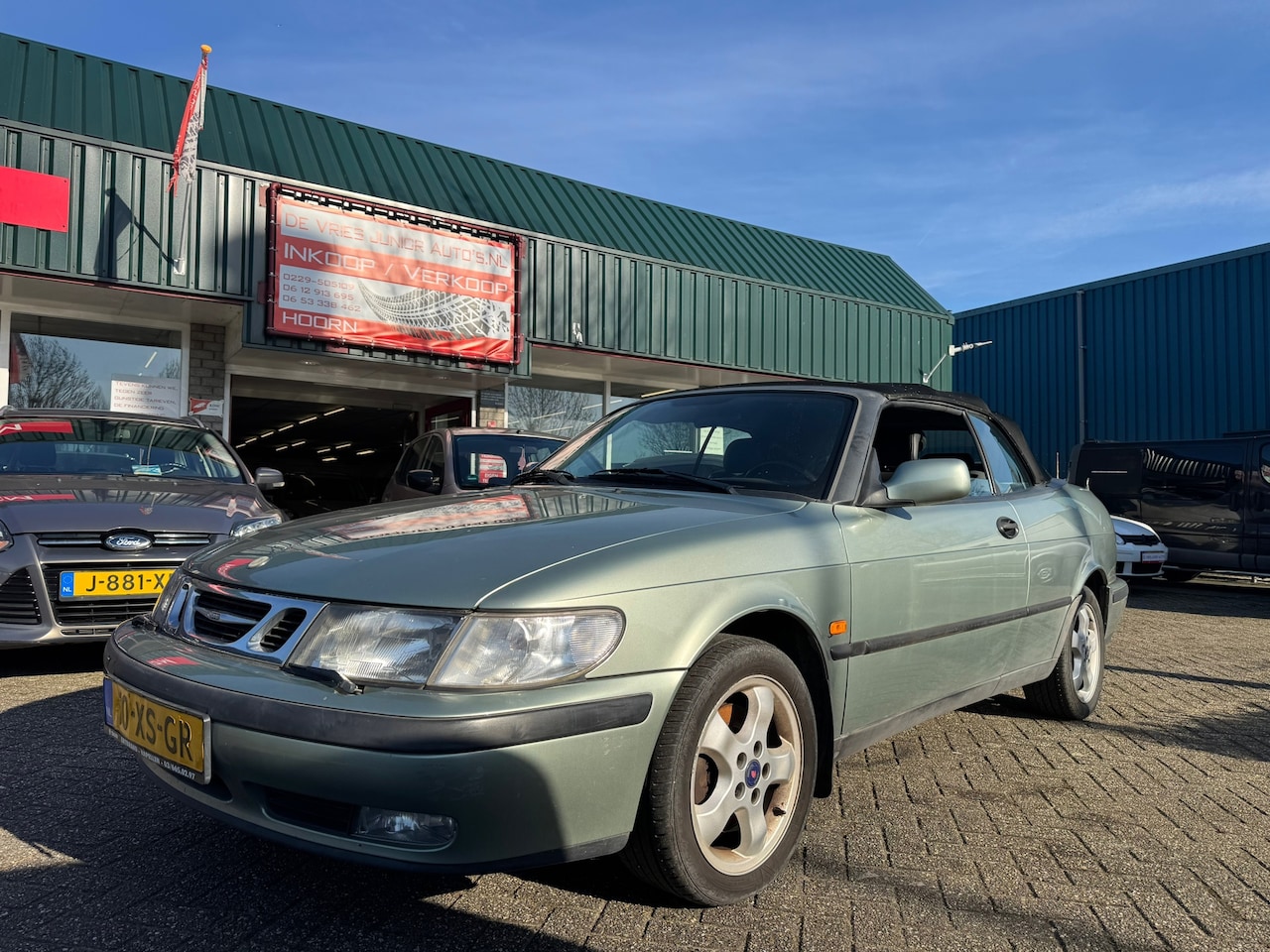Saab 9-3 Cabrio - 2.0t S. Probleem met koppakking, zo mee! - AutoWereld.nl