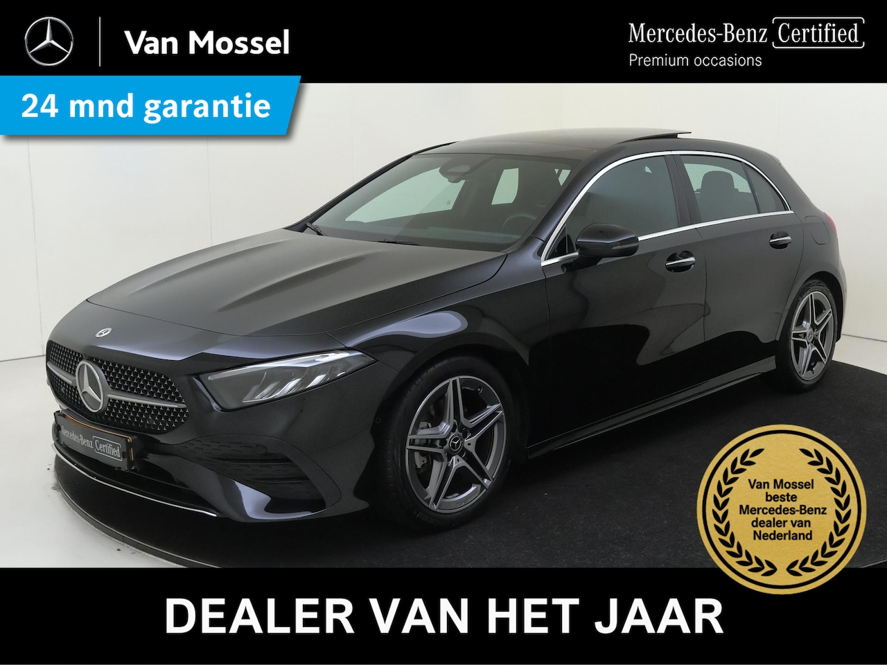 Mercedes-Benz A-klasse - 180 AMG Line / Panoramadak/ Sfeerverlichting - AutoWereld.nl