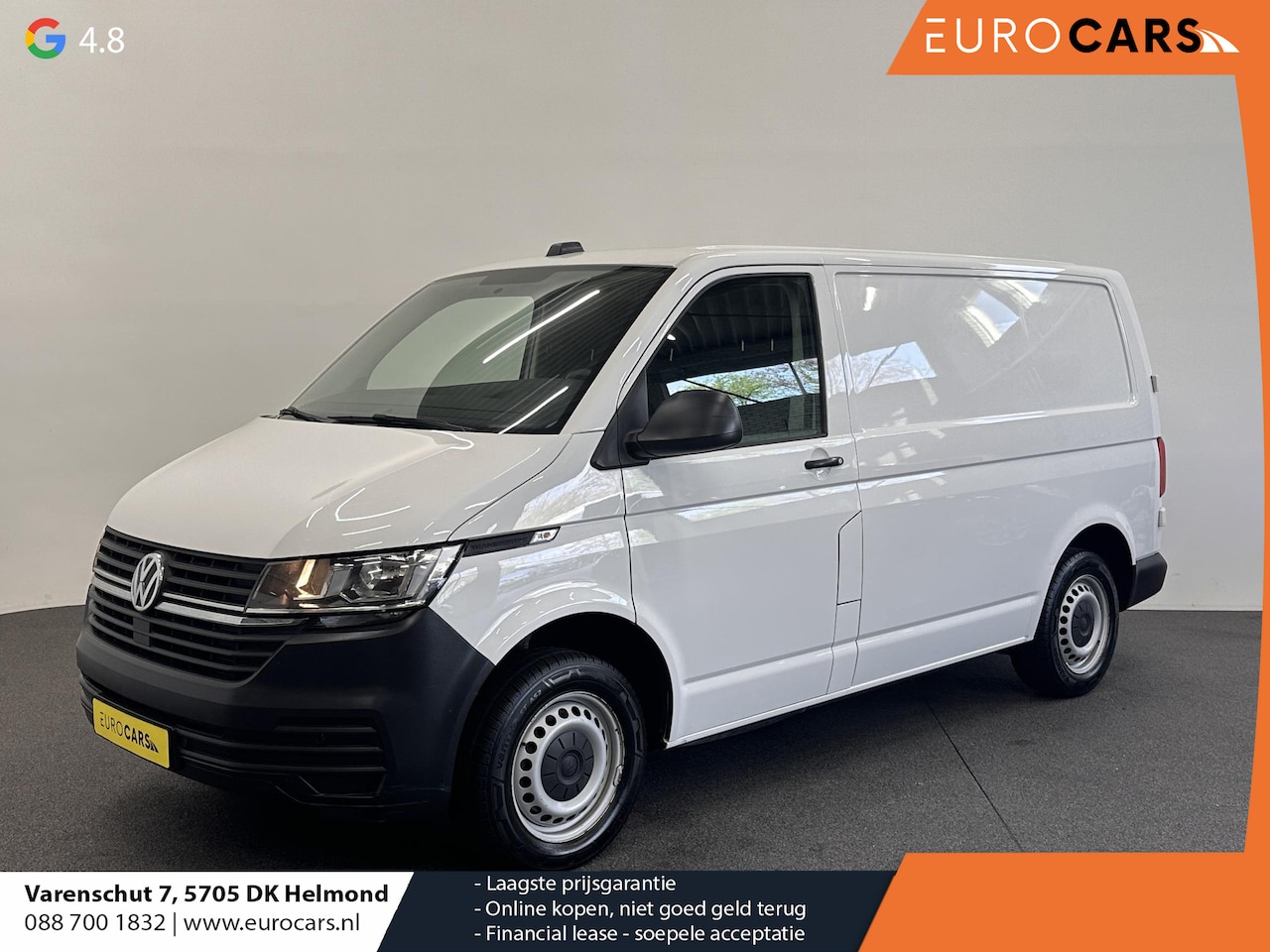 Volkswagen Transporter - 2.0 TDI L1H1 Comfortline 150 PK Carplay Navi Airco Cruise Control Trekhaak Parkeersensoren - AutoWereld.nl