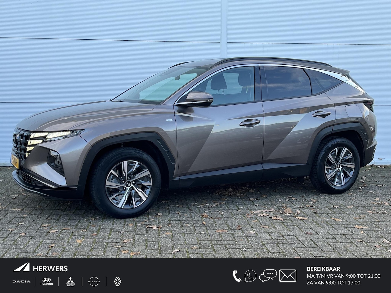 Hyundai Tucson - 1.6 T-GDI MHEV Comfort Smart / airco (automatisch) / Apple Carplay/Android Auto / cruise c - AutoWereld.nl