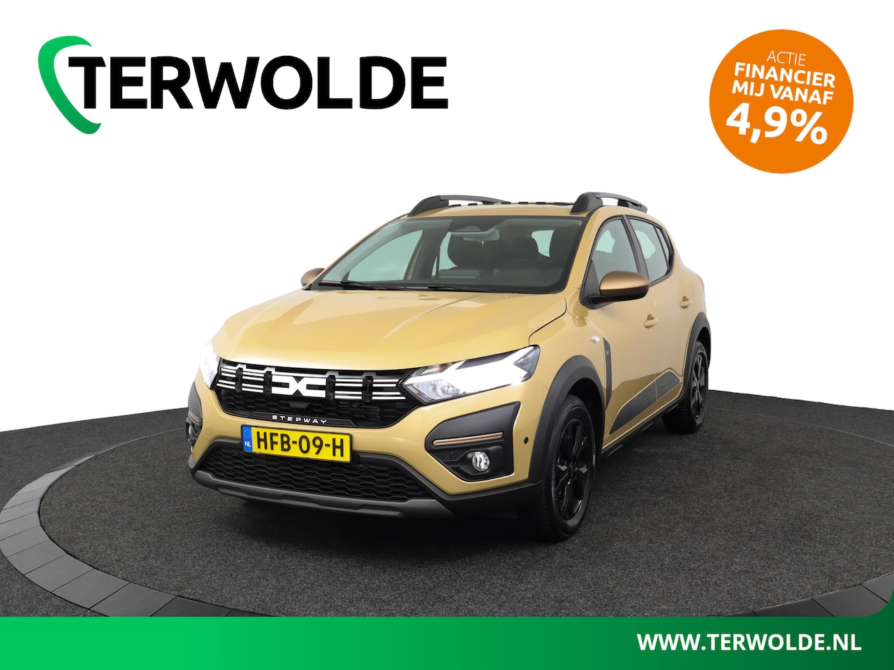 Dacia Sandero Stepway - TCe 90 automaat extreme | Schuif-/kanteldak | Stoelverw. | Parkeercamera | - AutoWereld.nl