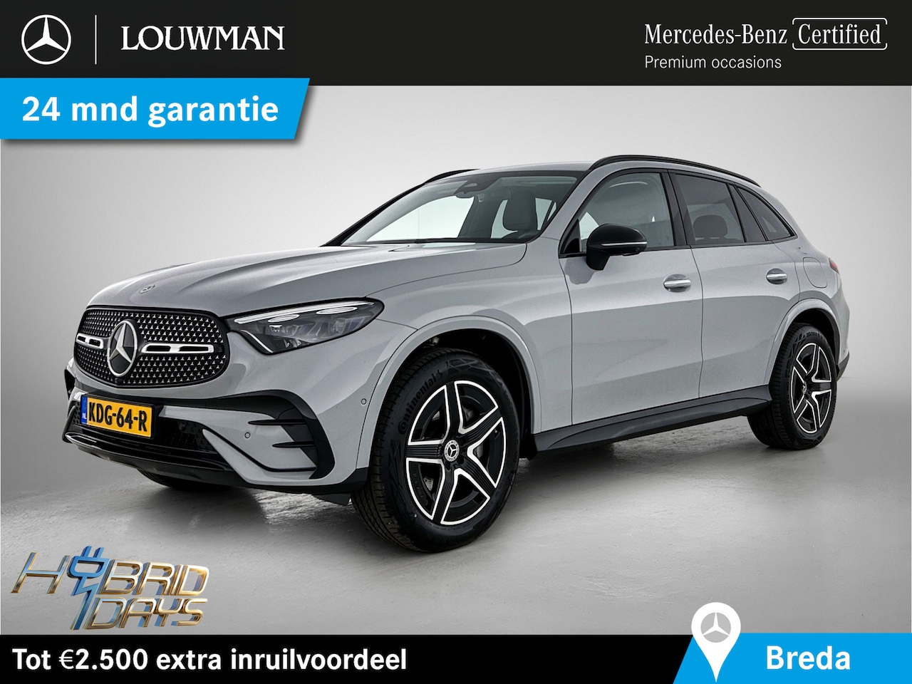 Mercedes-Benz GLC-klasse - 300 e 4MATIC AMG Plug-In Hybride AMG Line Premium | Night Pakket | Trekhaak | Distronic | - AutoWereld.nl