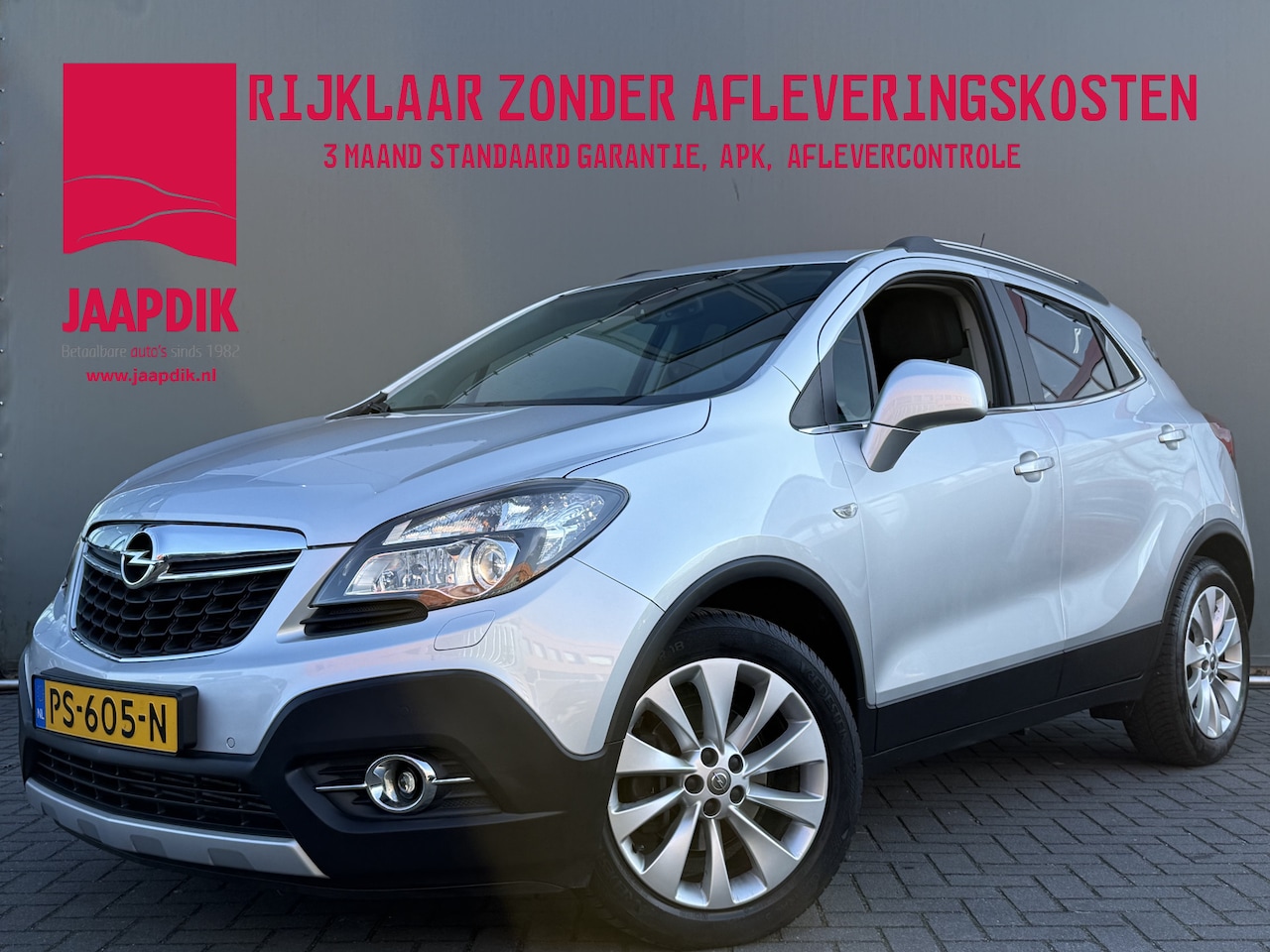 Opel Mokka - BWJ 2015 1.7 131 PK CDTi Cosmo AUTOMAAT | TREKHAAK | HALF LEDER | STOELVERW. | STUURVERW. - AutoWereld.nl