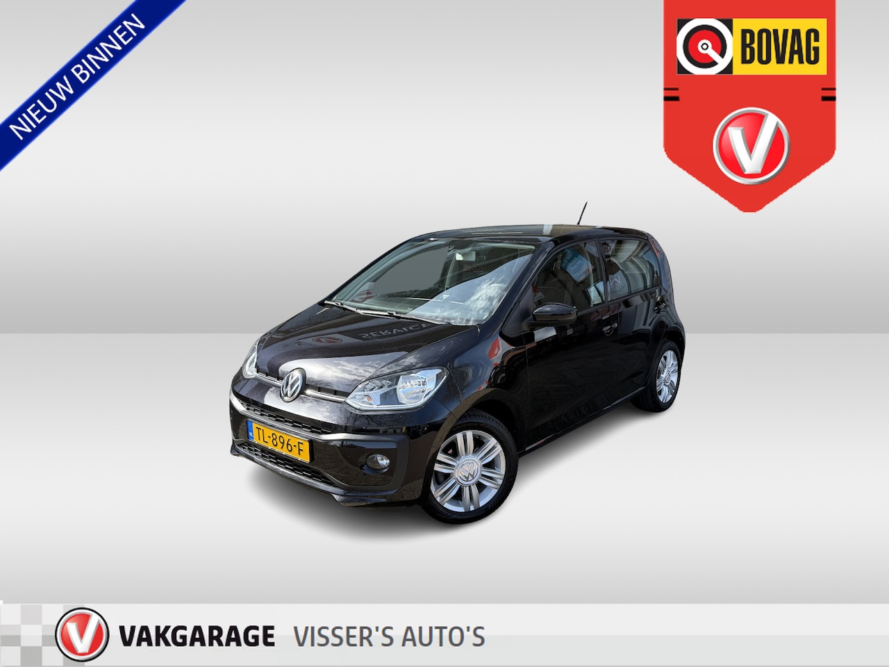 Volkswagen Up! - 1.0 BMT high up! | zuinige auto | voorstoel verwarming | 15 inch velgen  | - AutoWereld.nl