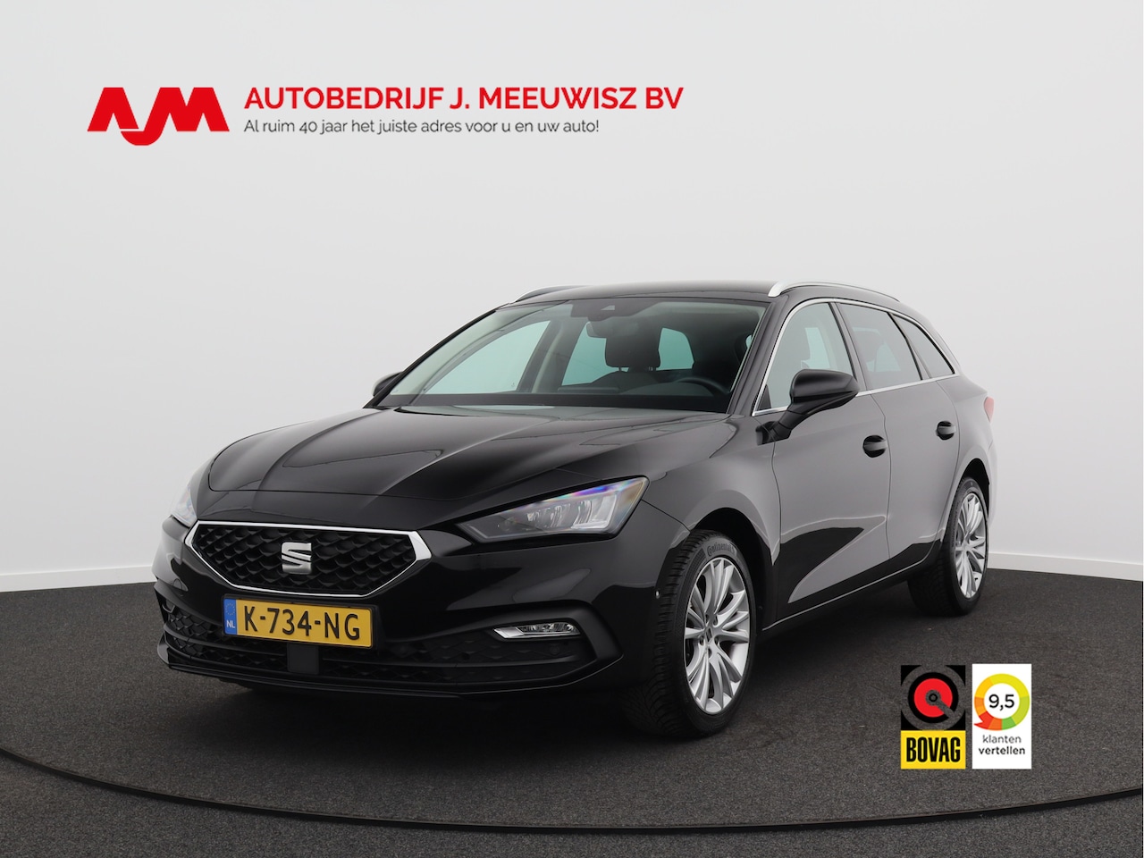 SEAT Leon Sportstourer - 1.5 TSI Style Launch Edition/ lage km/ zeer mooi! - AutoWereld.nl