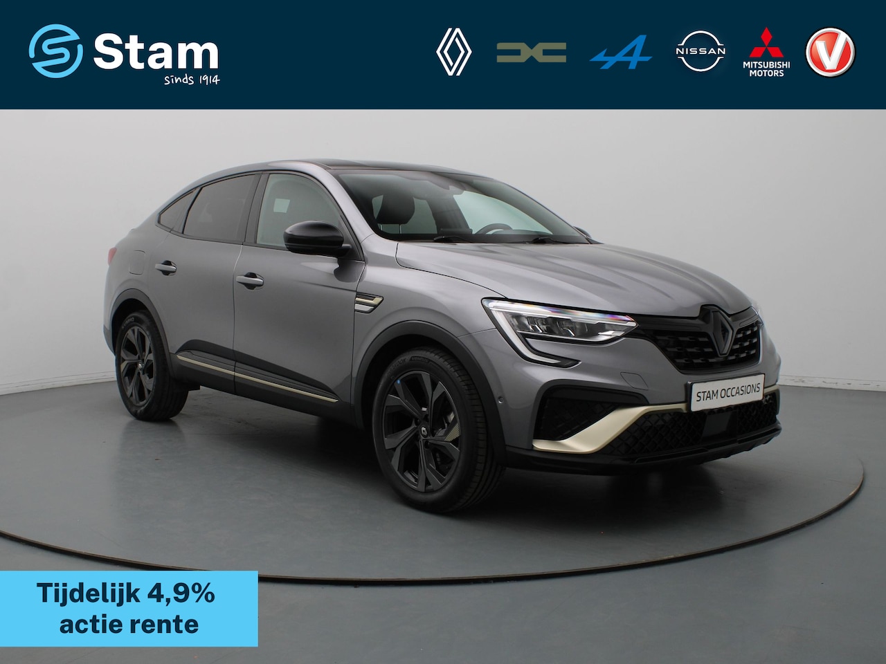 Renault Arkana - E-Tech hybrid 145pk E-Tech engineered BOSE | Camera | Adapt. Cruise | Navi | Stoel/-stuurv - AutoWereld.nl