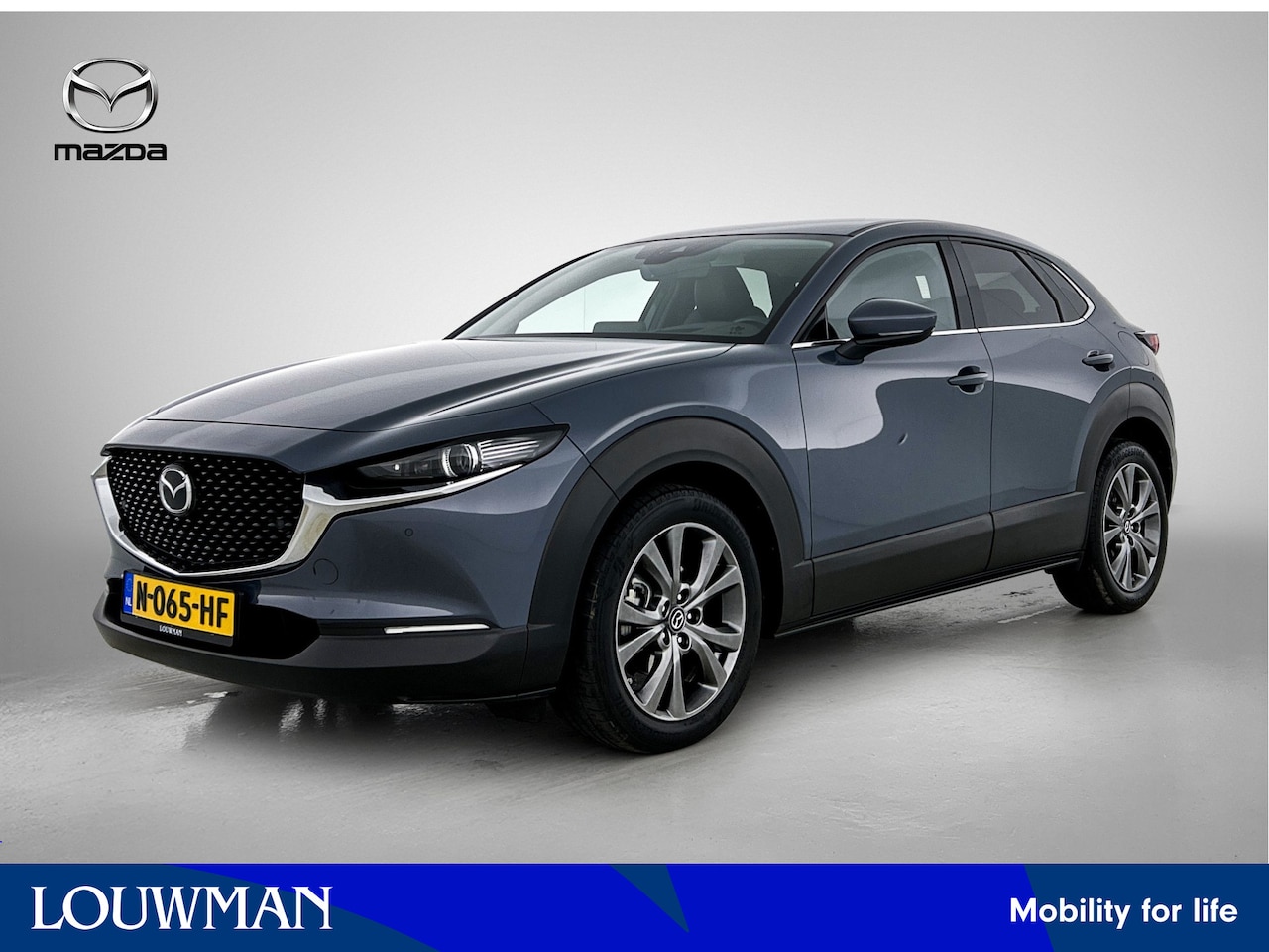 Mazda CX-30 - 2.0 e-SkyActiv-X M Hybrid Luxury / Camera / Leder int. / Adaptieve cruise / Bose sound - AutoWereld.nl