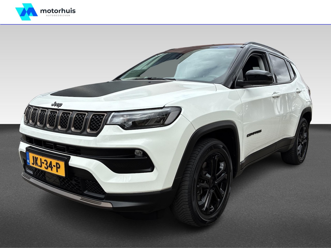 Jeep Compass - 1.3T 4XE 240pk EAWD Limited AUTOMAAT NAVI LMV CAMERA LED | Achteruitrijcamera | Afwijkende - AutoWereld.nl