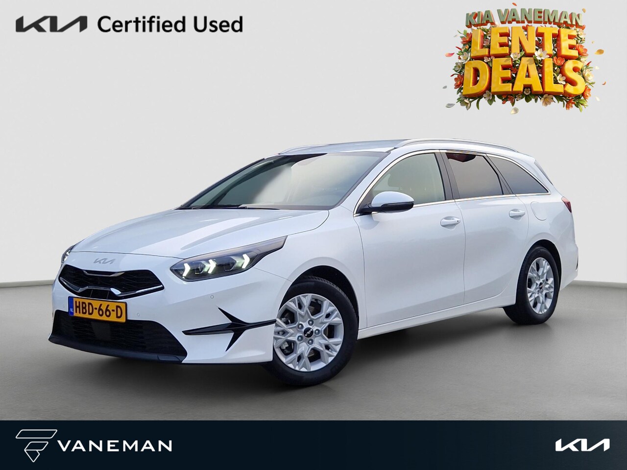 Kia Cee'd Sportswagon - Ceed 1.5 T-GDi DynamicPlusLine | Stoel- en Stuurverwarming | Clima | Key-less | Navi | Car - AutoWereld.nl