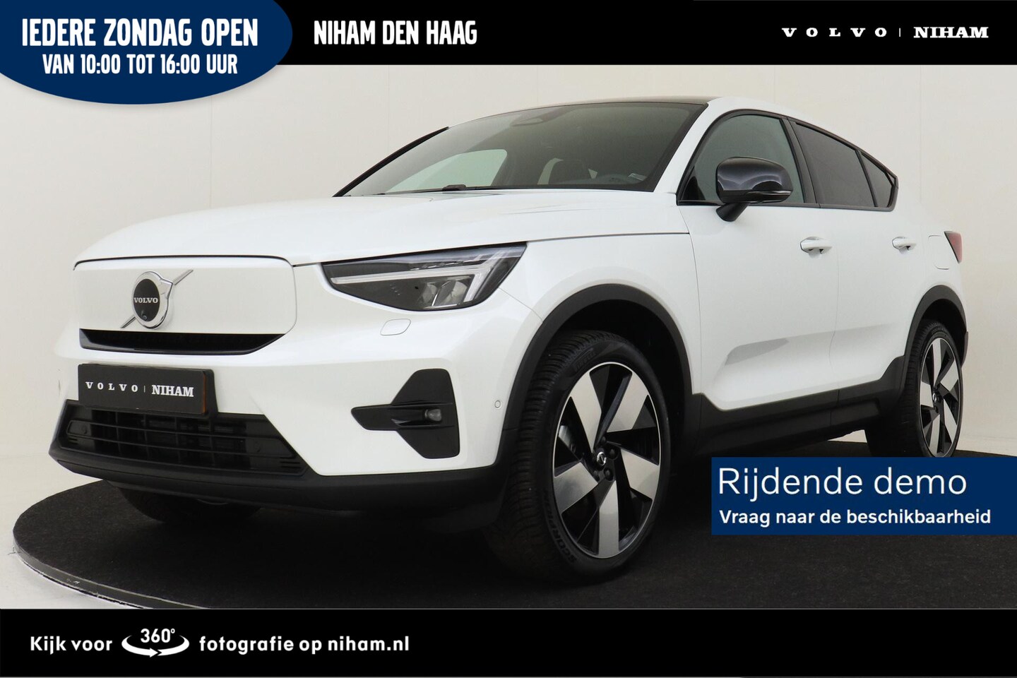 Volvo EC40 - SINGLE MOTOR EXTENDED RANGE ULTRA 82 kWh -PANO.DAK|360°CAM|20"|WARMTEPOMP|HARMAN/KARDON - AutoWereld.nl