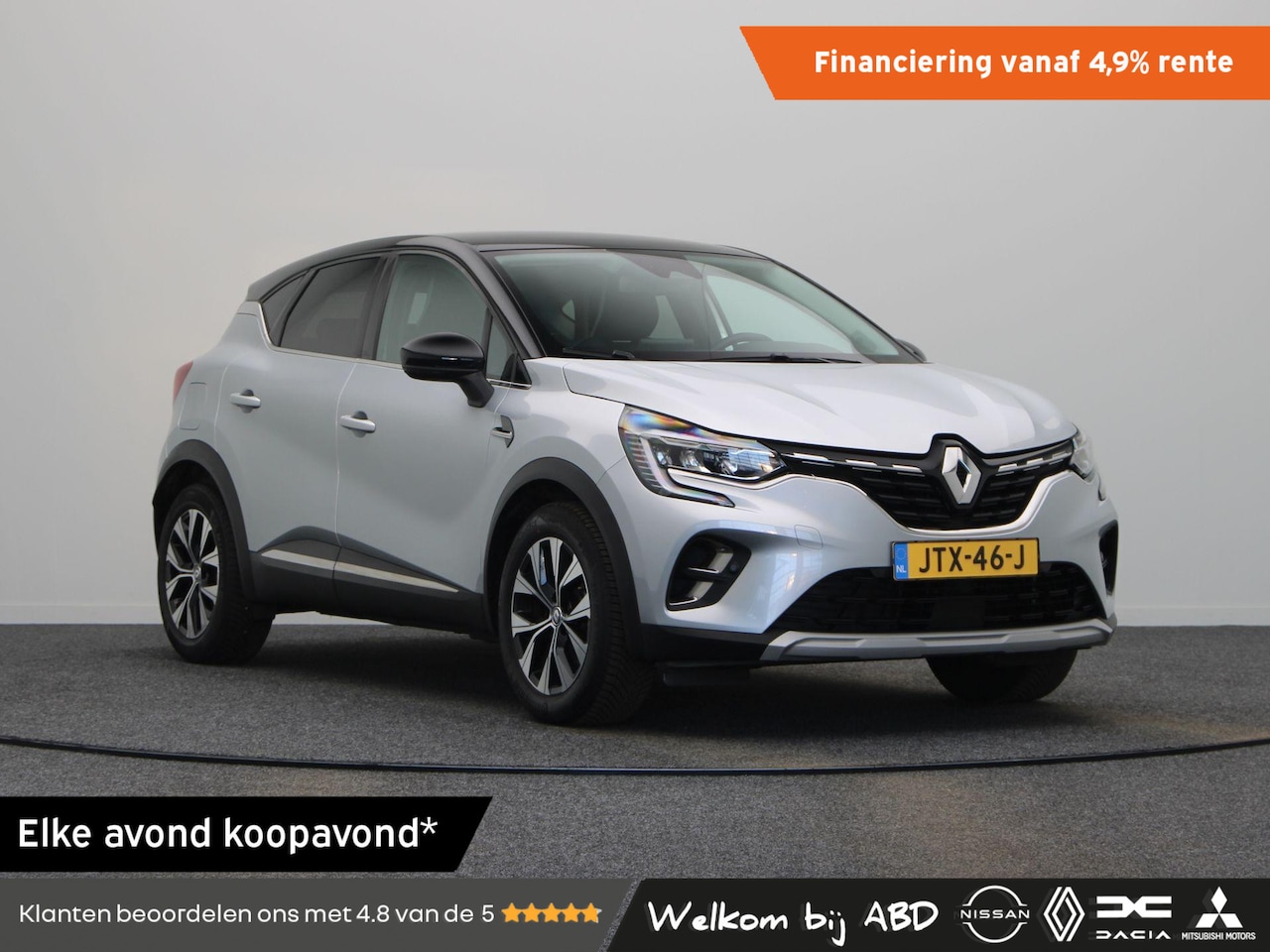 Renault Captur - 1.6 E-Tech Hybrid 145 Techno | Navigatie | Achteruitrijcamera | Parkeersensoren voor en ac - AutoWereld.nl