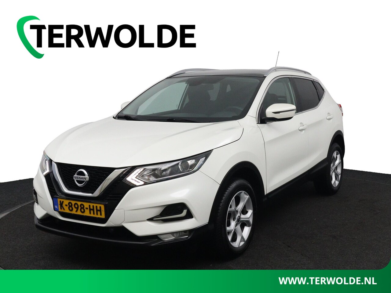 Nissan Qashqai - 1.3 DIG-T Acenta | Panoramadak | Achteruitrijcamera | Cruise Control | - AutoWereld.nl