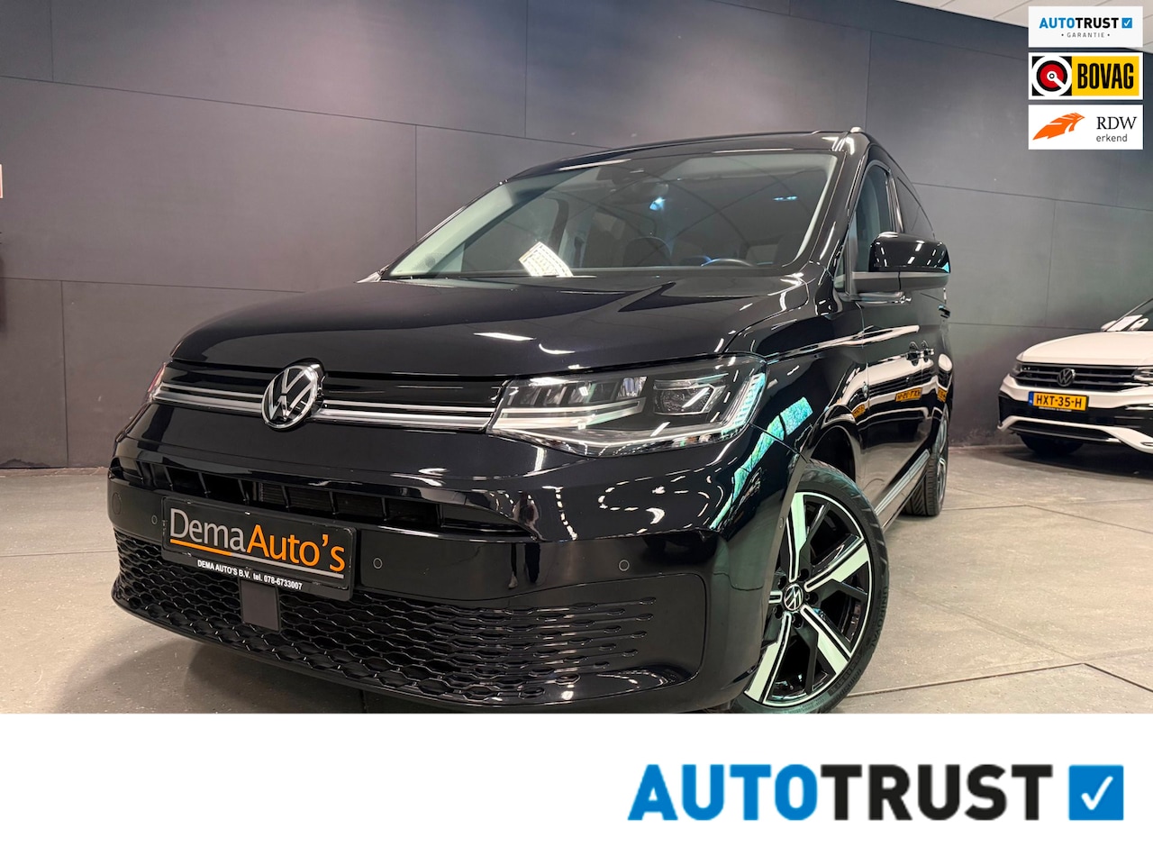 Volkswagen Caddy Maxi - 1.5 TSI 7p PANO/NAVI/IQ-LICHT/DAB/CARPLAY/CAM/ECC/PDC/CRUISE/// - AutoWereld.nl