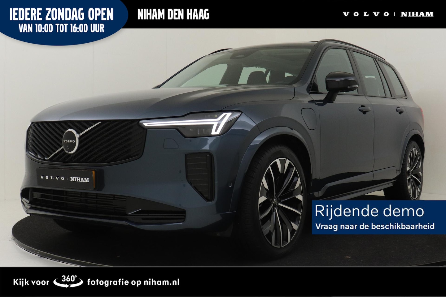 Volvo XC90 - II T8 PLUG-IN HYBRID AWD ULTRA DARK *FULL OPTIONS!* -PANO.DAK|BOWERS&WILKINS|LUCHTVERING|G - AutoWereld.nl