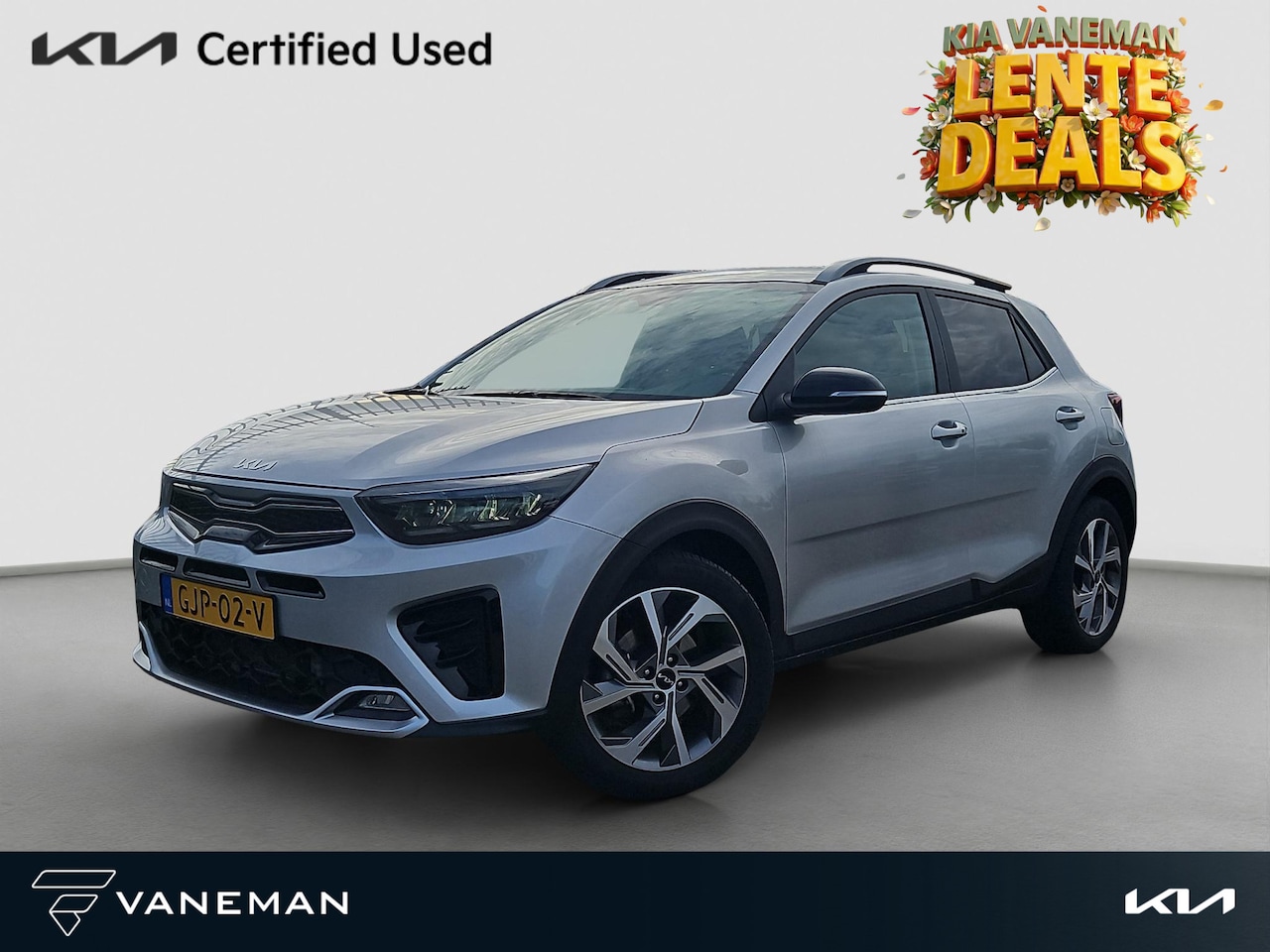 Kia Stonic - 1.0 T-GDi MHEV GT-Line | Stoel- en Stuurverwarming | Privacy Glass | Automaat | H-Leder | - AutoWereld.nl