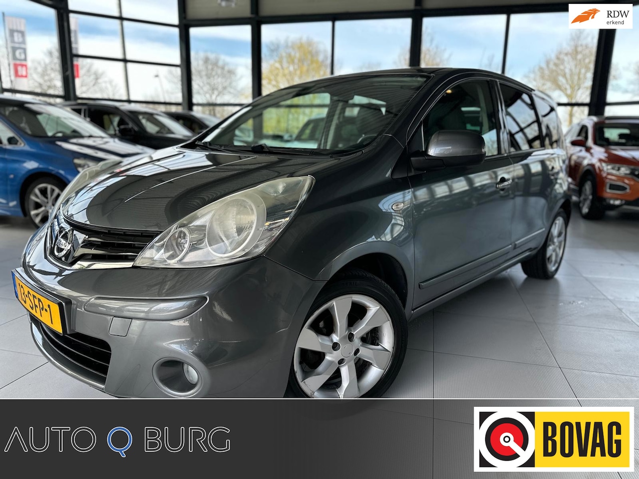Nissan Note - 1.6 Tekna | Automaat | Trekhaak | PDC | Leder | Airco | Cruise | ORG NL | - AutoWereld.nl