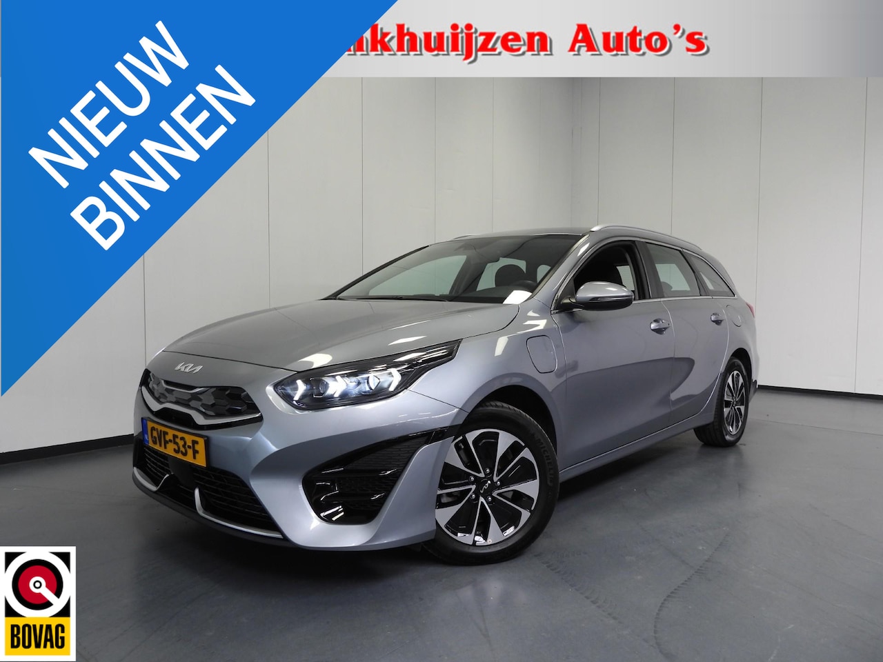 Kia Cee'd Sportswagon - Ceed 1.6 GDI PHEV Plug-In DynamicLine NAVI/CAMERA/LED/16"LMV! - AutoWereld.nl