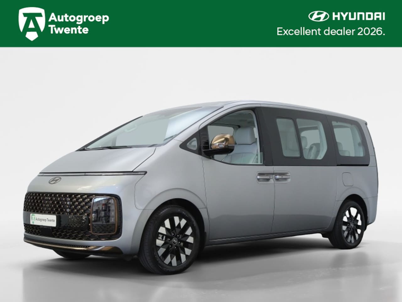 Hyundai Staria - 1.6 T-GDI HEV | Luxury 7 persoons | Hybride | Dubbele Schuifdeur - AutoWereld.nl