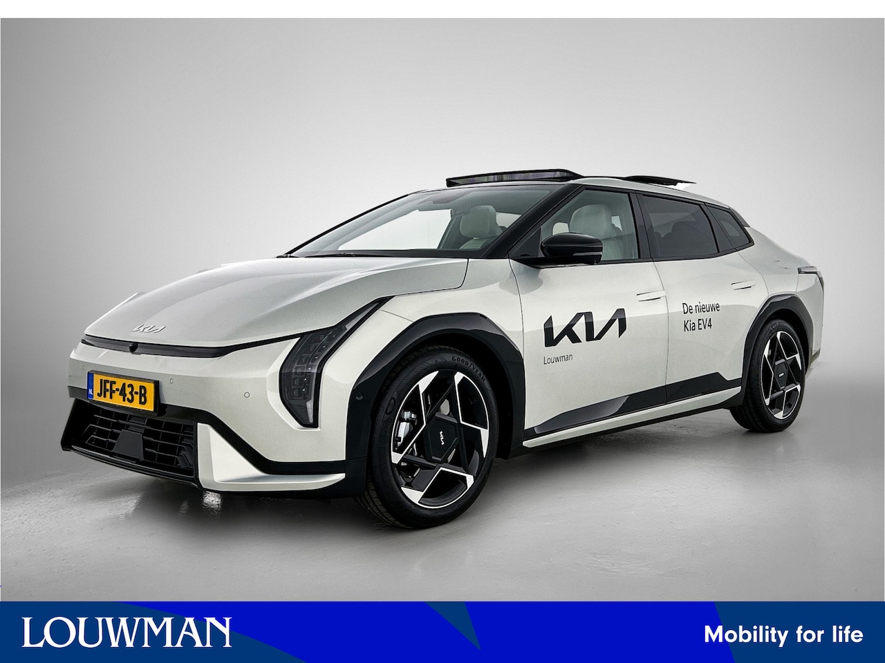 Kia EV4 - GT-PlusLine 81.4 kWh | Company Car | 10 Jaar Garantie | Panoramadak | Leder | Vehicle to L - AutoWereld.nl