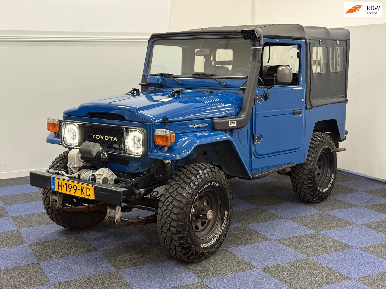 Toyota Land Cruiser - 3.4 D FRP-top / SUPER SPECIALE CABRIO / POWER LIER MET AFSTANDBEDIENING - AutoWereld.nl