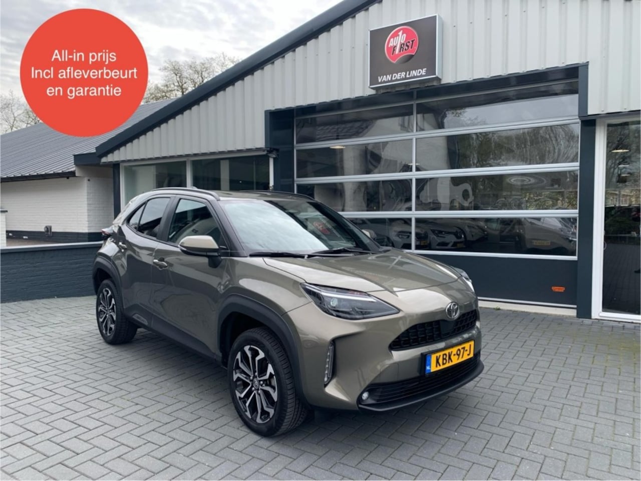Toyota Yaris Cross - 1.5 Hybrid 115 First Edition, stoel en stuurverwarming, adaptive cruise, airco, all-in pri - AutoWereld.nl