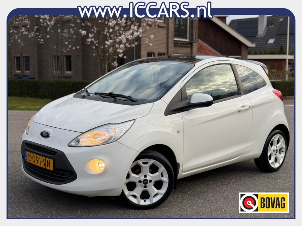 Ford Ka - 1.2 TITANIUM X S/S - Spoiler - Airco - Lm velgen !!! - AutoWereld.nl