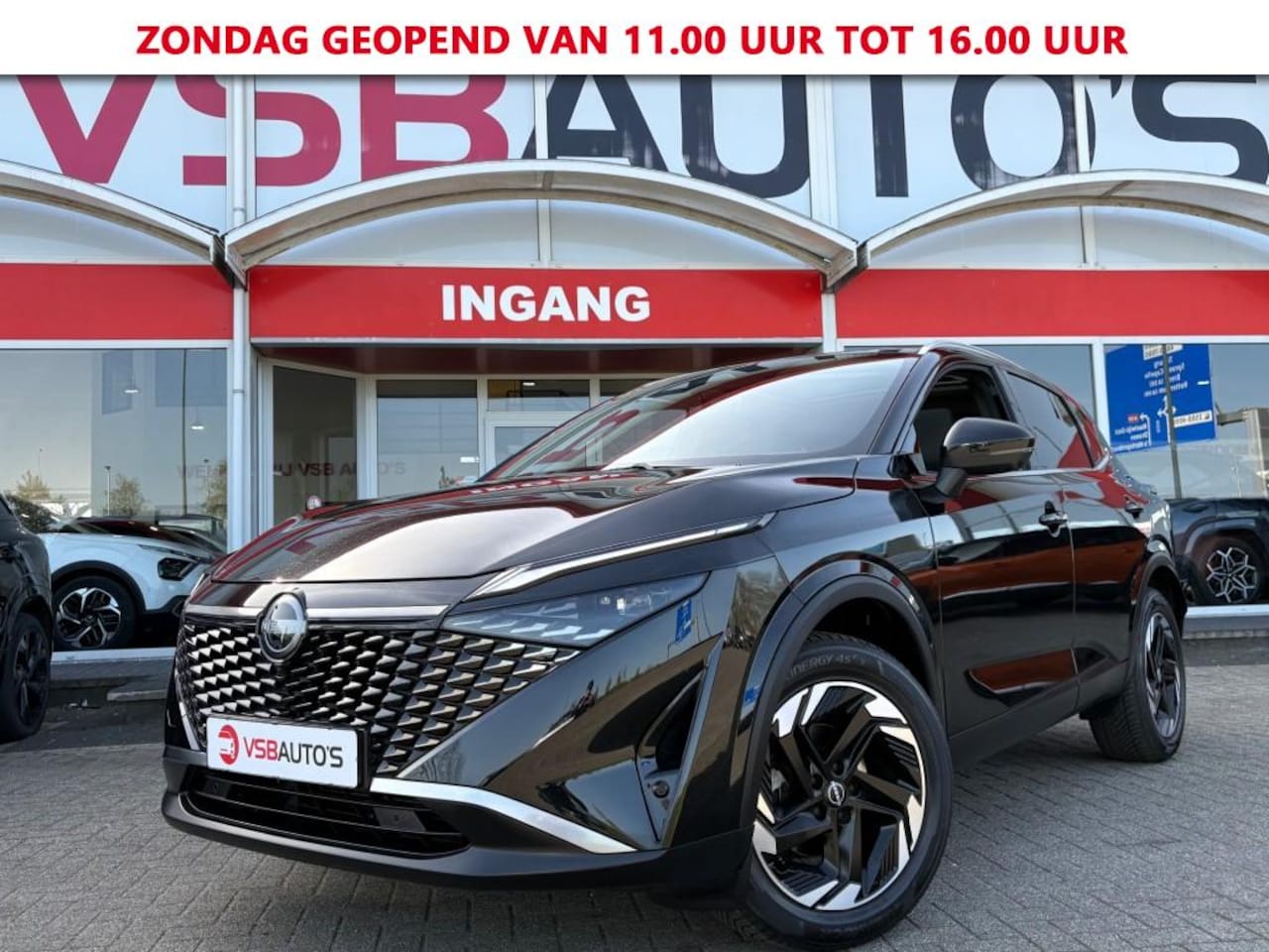 Nissan Qashqai - 1.3 MHEV N-CONNECTA AUT. PANO 360CAMERA NAVI CARPLAY - AutoWereld.nl