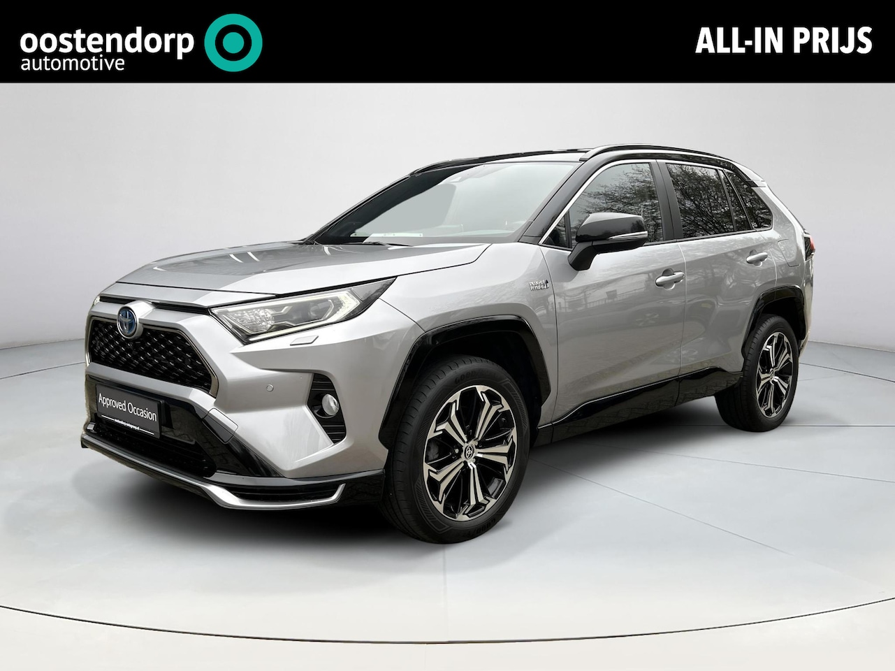 Toyota RAV4 - 2.5 Plug-in Hybrid AWD Bi-Tone Plus | Gekoelde stoelen | Apple CarPlay | Blindspot | Rijkl - AutoWereld.nl