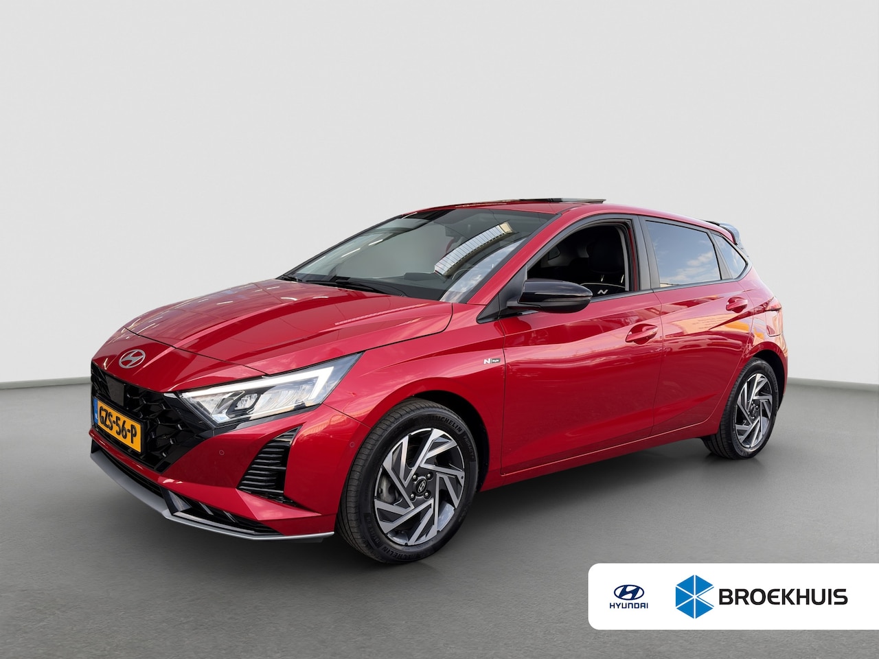 Hyundai i20 - 1.0 100pk T-GDI Premium Sky Automaat | Schuifdak | Carplay | Climate control | Camera | Pr - AutoWereld.nl