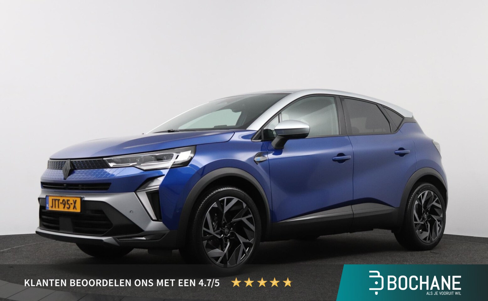 Renault Captur - 1.8 E-Tech full hybrid 160 esprit Alpine Pack Privilege / stoelverwarming / voorruitverwar - AutoWereld.nl