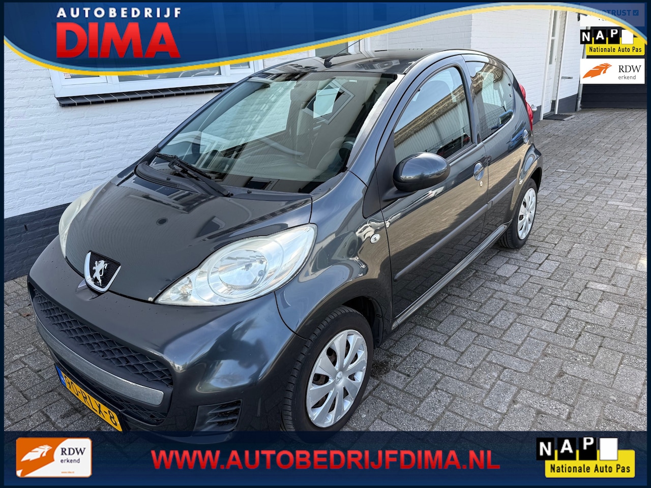 Peugeot 107 - 1.0-12V XS/ Airco/ 5 Drs - AutoWereld.nl