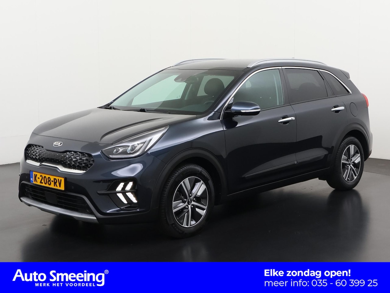 Kia Niro - 1.6 GDi Hybrid DynamicPlusLine | Leder | Stoel & Stuurverwarming | Zondag Open! - AutoWereld.nl
