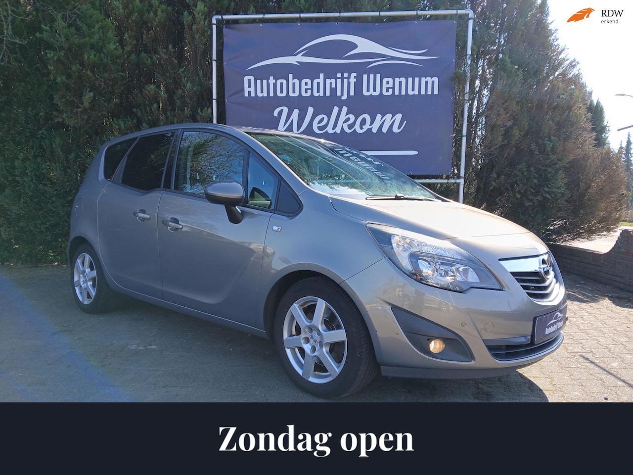 Opel Meriva - 1.4 Turbo Cosmo 1.4 Turbo Cosmo 140 PK, Navi, Cruise control, PDC, LM velgen, enz. - AutoWereld.nl