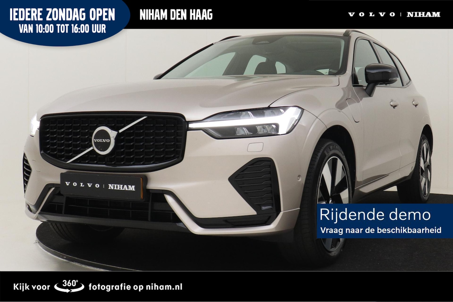 Volvo XC60 - T6 PLUG-IN HYBRID AWD ULTRA DARK -PANO.DAK|HEAD-UP DISP.|360°CAM|TREKHAAK|HK-AUDIO - AutoWereld.nl