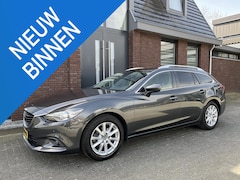 Mazda 6 Sportbreak - 2.0 HP Skylease+ AUTOMAAT | BI-XENON | CRUISE CONTROL | TREKHAAK AFN. | NAV | PDC V+A
