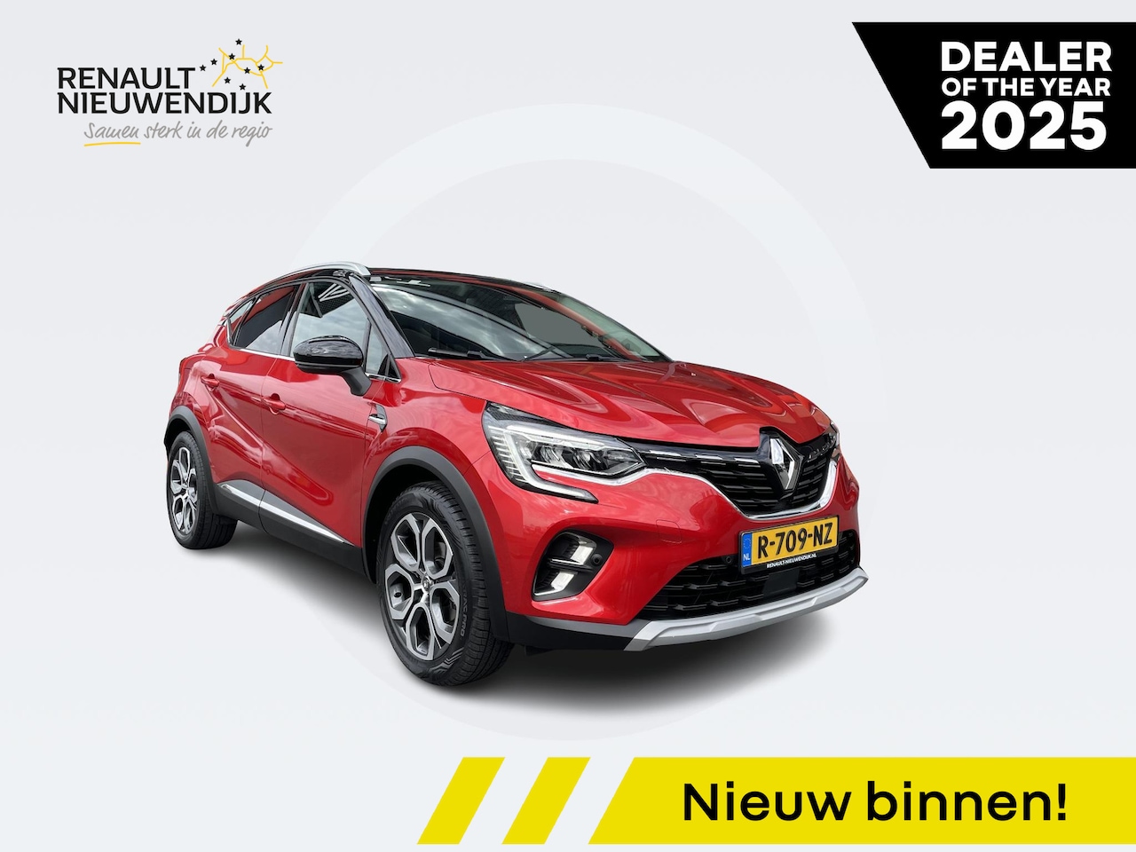 Renault Captur - 1.3 TCe 130 Intens / TREKHAAK / ACHTERUITRIJCAMERA / LEDEREN STOELBEKLEDING / AUTOMAAT - AutoWereld.nl