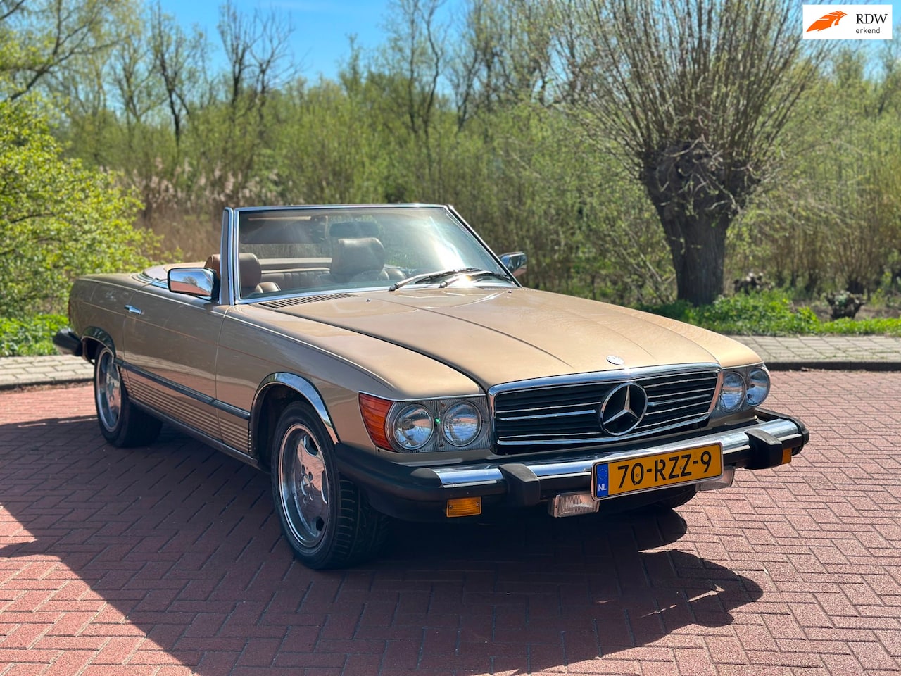 Mercedes-Benz SL-klasse Cabrio - 380 SL AIRCO/CRUISE/AUTMAAT/TOP!! - AutoWereld.nl