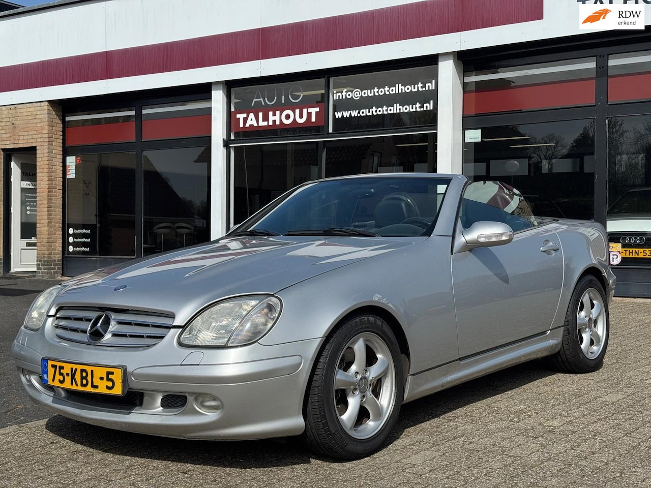 Mercedes-Benz SLK-klasse - 320 SLK320 | CABRIO, LEER, 87DKM, 6 CILINDER, AIRCO, STOELKOELING - AutoWereld.nl