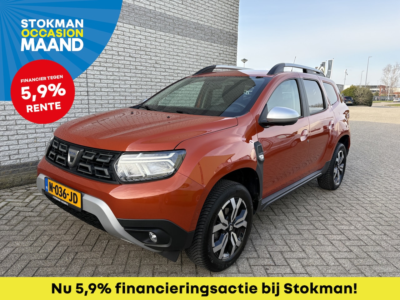 Dacia Duster - 1.0 TCe Bi-Fuel Prestige | navigatie | climate control | 360 camera - AutoWereld.nl