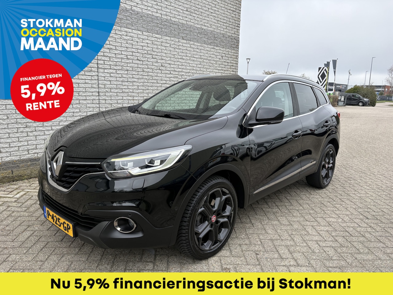Renault Kadjar - 1.6 TCe 165 Black Edition | Pack Winter | Bose audio | lederen bekleding | trekhaak | 1800 - AutoWereld.nl