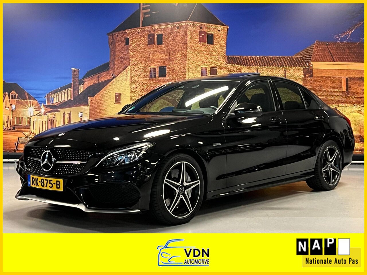 Mercedes-Benz C-klasse - 43 AMG 4Matic Aut Schuifdak HUD Lane Assist - AutoWereld.nl