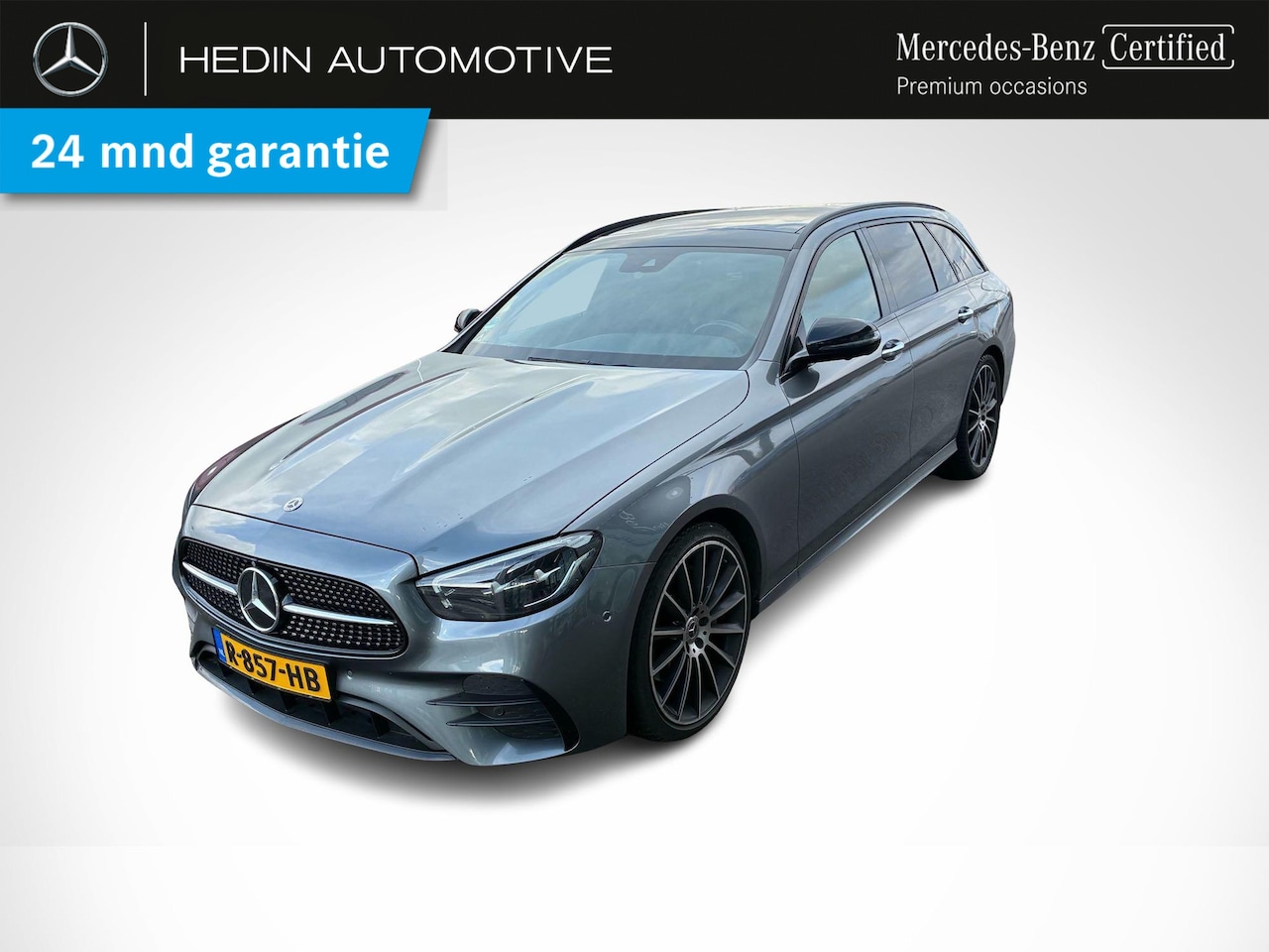 Mercedes-Benz E-klasse Estate - E 200 Automaat Business Solution AMG | Premium Plus Pakket | Nightpakket | Panoramadak | L - AutoWereld.nl