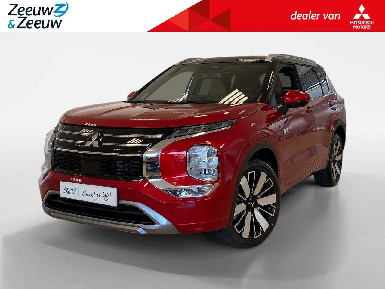 Mitsubishi Outlander - 2.4 PHEV | INSTYLE + | €7500 voorraadkorting | Bruin lederen bekleding | Schuif-/kanteldak - AutoWereld.nl