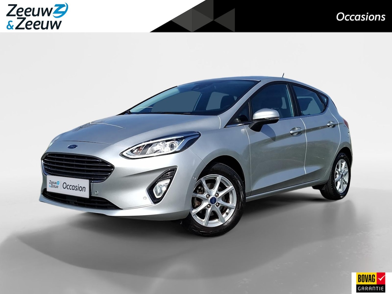 Ford Fiesta - 1.0 EcoBoost Titanium | NL-Auto | 1e Eigenaar | Adaptieve Cruise Control | Camera | Dode h - AutoWereld.nl